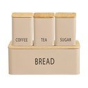 Metallpurgid 4-osalise komplektiga Tula - House Nordic