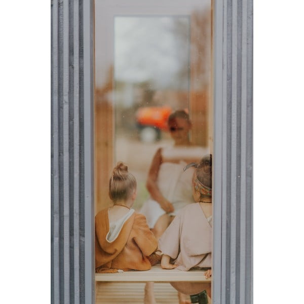 Konjakipruun musliinist beebipontšo 3-8 aastat Muslin – Malomi Kids-image-2