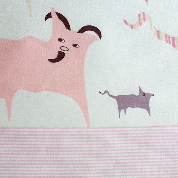 Dětský spací pytel Bartex Design Růžová zvířátka, 70 x 180 cm-image-2