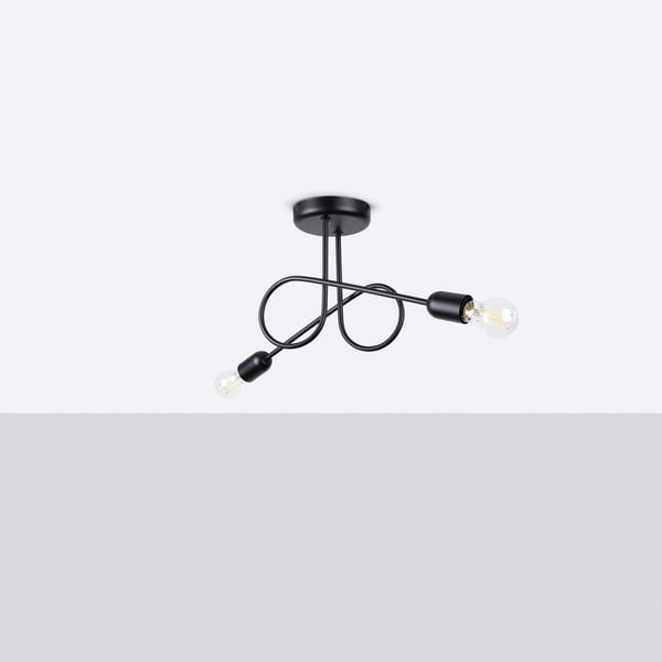 Must laevalgusti 18x57 cm Opulent - Sollux-image-2