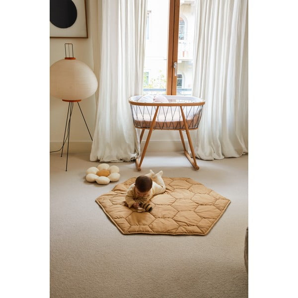 Kollane laste mängumatt Honeycomb - Lorena Canals-image-3