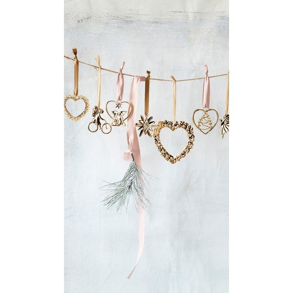 Riputatav jõulukaunistus kuldses värvitoonis - Kähler Design-image-4