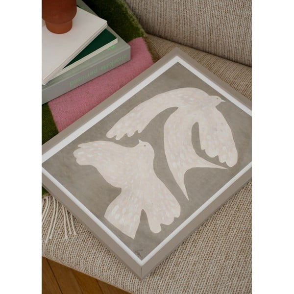 Plakat 30×40 cm Two Birds – The Poster Club-image-1