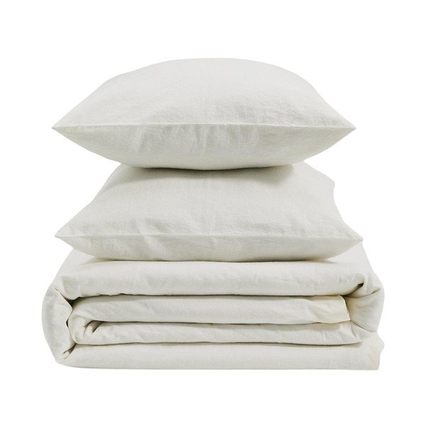 Elevandiluu värvi üheinimesevoodi/ülipikk voodipesu 150x220 cm Simmel - Kave Home