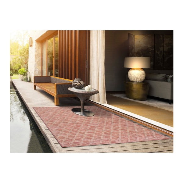 Růžový koberec Universal Kiara, 80 x 150 cm
