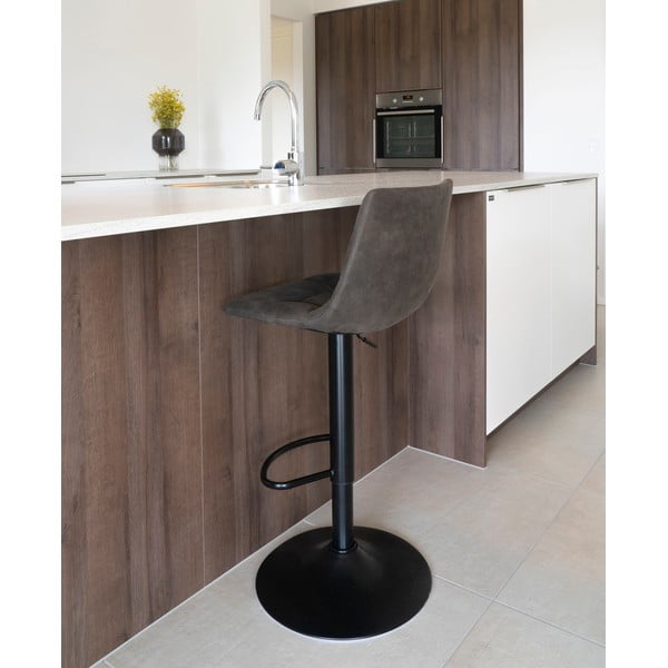 Komplekt 2 baaritooli tumehalli polstriga Middelfart - House Nordic-image-1