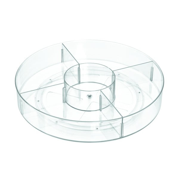 Ümmargune läbipaistev hoiukarp iDesign The Home Edit, ⌀ 45,7 cm - iDesign/The Home Edit