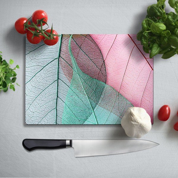 Klaasist lõikelaud Leaf - Insigne-image-1