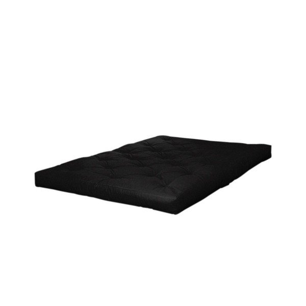Must keskmise kõvadusega futon madrats 140x200 cm Comfort Black - Karup Design