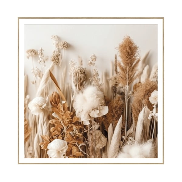 Maal 50x50 cm Dried Flowers