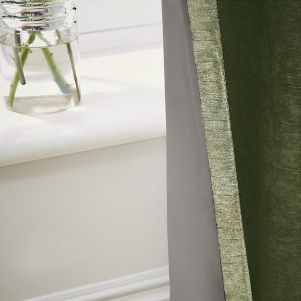 Khaki värvi šenill-kangast termokardinad 2tk komplektis 229x183 cm Selene Luxury Chenille - Hyperion-image-2