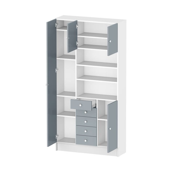 Hall-valge vannitoakapp 90x182 cm Combi - TemaHome-image-3