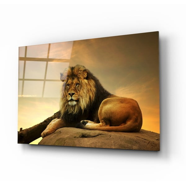 Klaasimaal, 110 x 70 cm Lion - Insigne