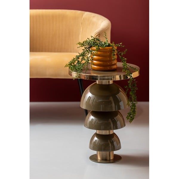 Metallist ümmargune hoiulaud ø 46 cm Tess - Leitmotiv-image-1