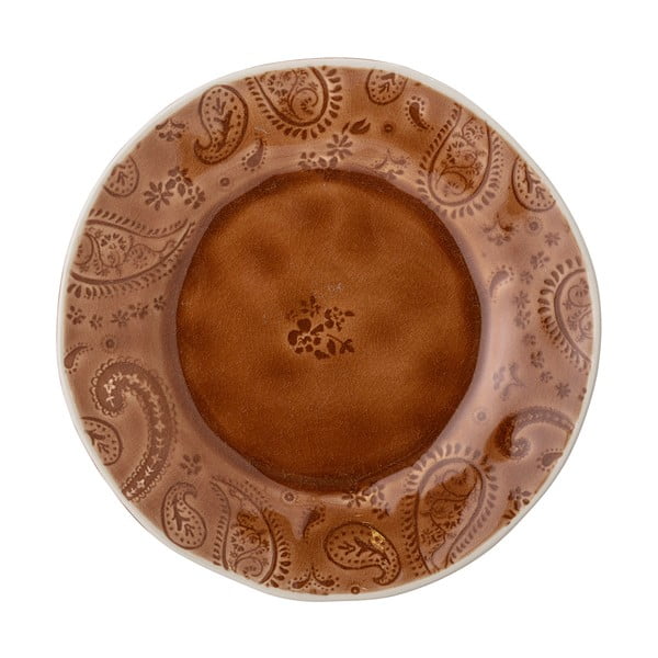 Punakaspruun keraamiline taldrik, ø 20 cm Rani - Bloomingville