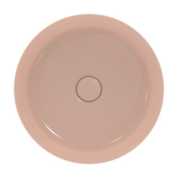 Heleroosa keraamiline ümmargune valamu ø 40 cm Ipalyss - Ideal Standard-image-2