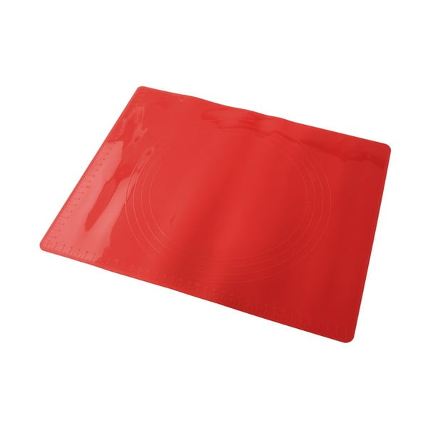 Punane silikoonist küpsetusplaat , 38 x 30 cm Flexxibel Love - Dr. Oetker