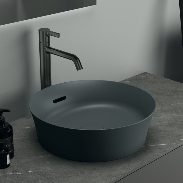 Hall keraamiline ümmargune valamu ø 40 cm Ipalyss - Ideal Standard-image-1