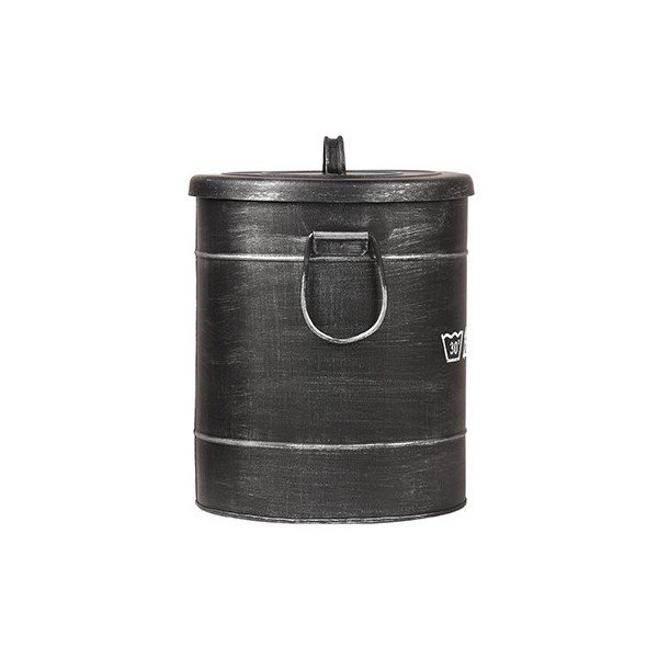 Must metallist pesukorv , ⌀ 26 cm - LABEL51-image-2