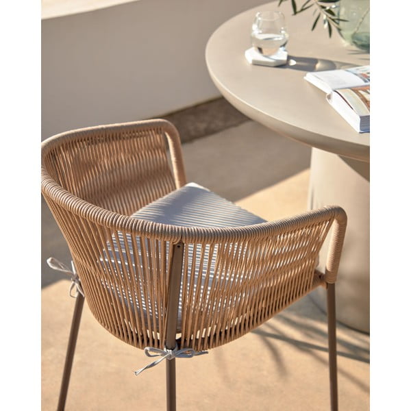 Beež aiatoolid 2-st komplektis Yanet - Kave Home-image-3