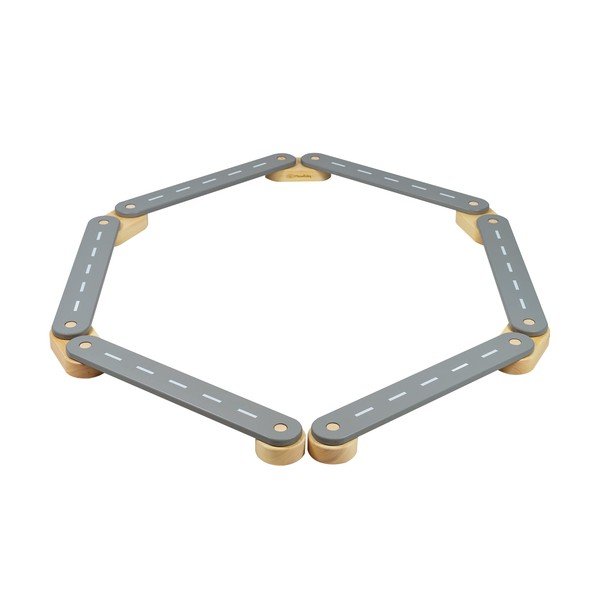 Hall männipuidust sensoorne rada lastele 10x408x5 cm Montessori - Meowbaby-image-2