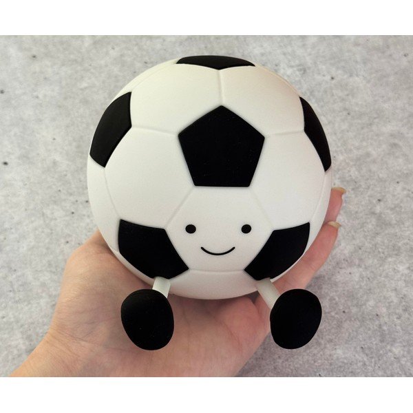 Must-valge laste öölamp Kalle - Fischer & Honsel-image-2