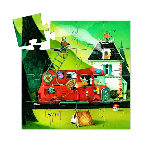 Laste puzzle Tuletõrjujad - Djeco