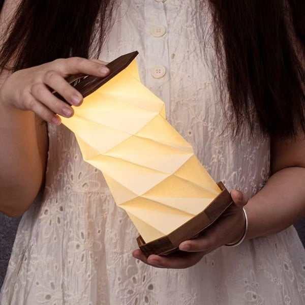 LED-lauavalgusti (kõrgus 18 cm) Twist Hexagon - Gingko-image-3