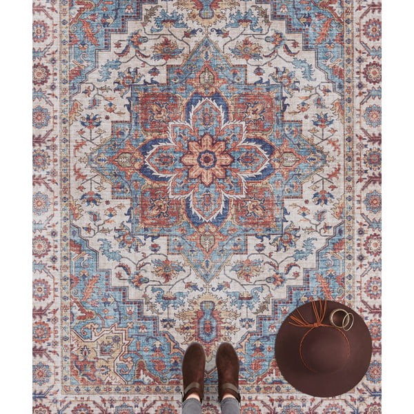 Punane ja sinine vaip , 200 x 290 cm Anthea - Nouristan-image-2