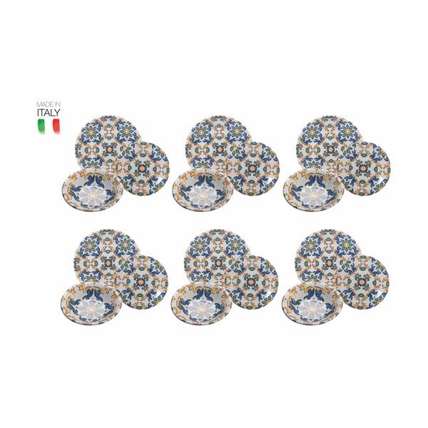 18-osaline VDE Tivoli 1996 keraamiliste taldrikute komplekt Palermo - VDE Tivoli 1996-image-2