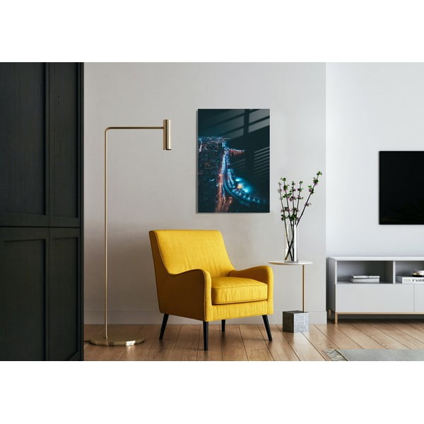 Klaasist maal 50x70 cm Night Way - Wallity-image-1