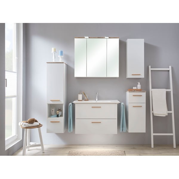 Valge keraamika segistita valamu  80x47 cm Quickset 931 – Pelipal-image-1