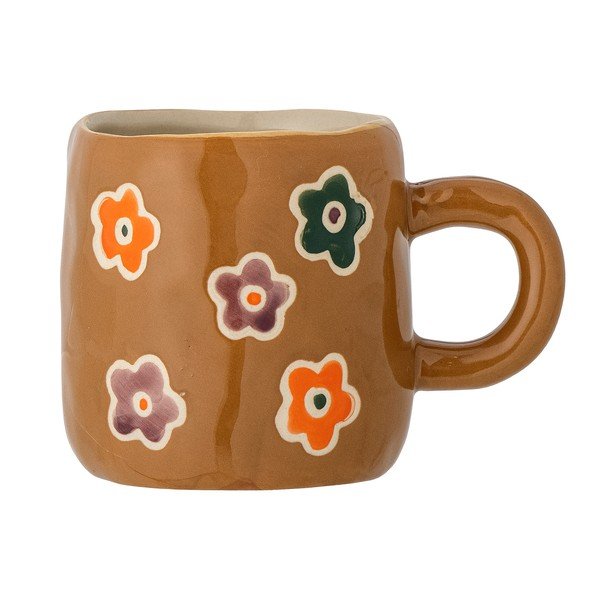 Pruun laste kruus kivikeraamikast 130 ml Addy - Bloomingville Mini