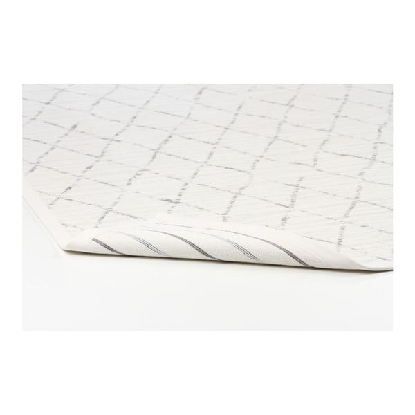 Valge kahepoolne mustriline vaip , 140 x 200 cm Vao - Narma-image-3