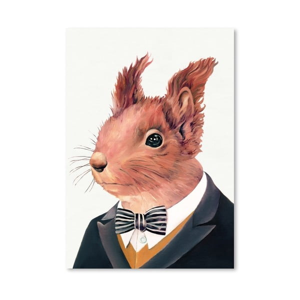 Plakát Squirrel, 42x60 cm