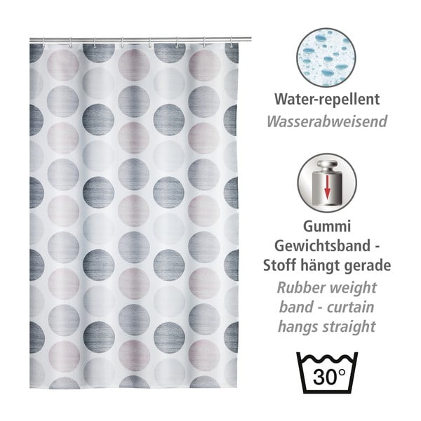 Dušikardin 180x200 cm Pastel Dots - Wenko-image-3