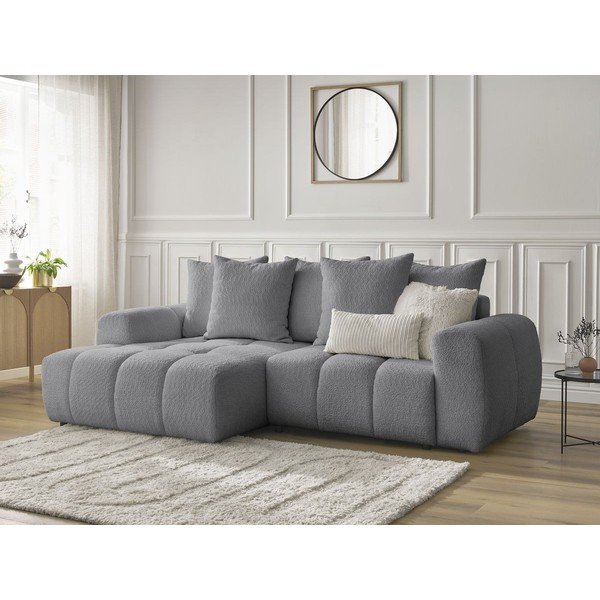 Hall bukleekangast panipaigaga nurgadiivanvoodi (vasak nurk) Roxelane - Bobochic Paris-image-4