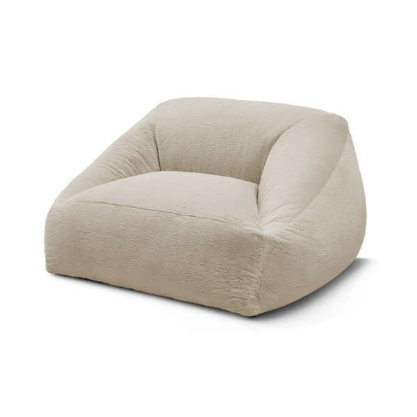 Beež kunstkarusnahast kott-tool Lilibet - Bobochic Paris