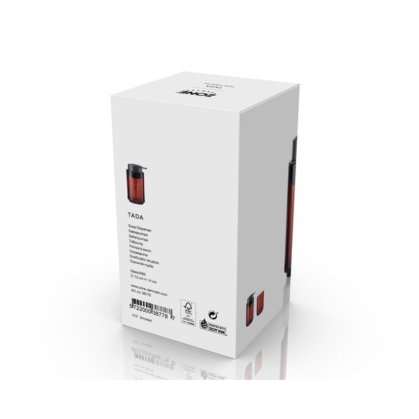 Pruunist klaasist seebidosaator 250 ml Tada - Zone-image-3