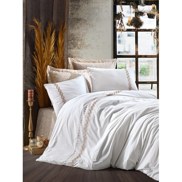 Puuvillane voodipesu koos linaga Cotton Box , 200 x 220 cm Ines - Mijolnir