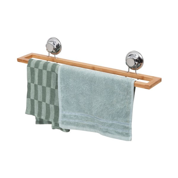 Bambusest seinale paigaldatud rätikuhoidja Spa - Compactor-image-3