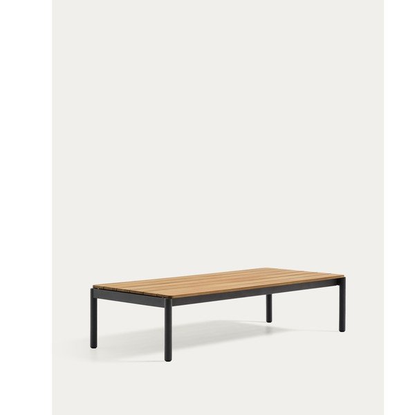 Tiikpuust aiakohvilaud 63x149 cm Sorells - Kave Home-image-3