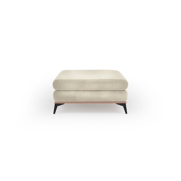 Sametkattega beež pouf Astre - Windsor & Co Sofas-image-2