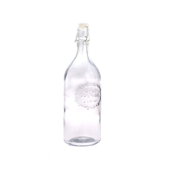Skleněná lahev s uzávěrem Dakls Merito, 1 l