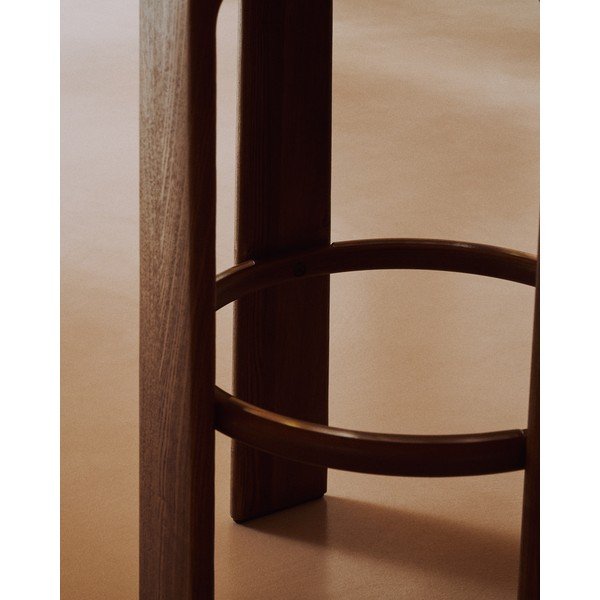 Pruun saarepuidust baaritool (istme kõrgus 75 cm) Granite - Kave Home-image-3