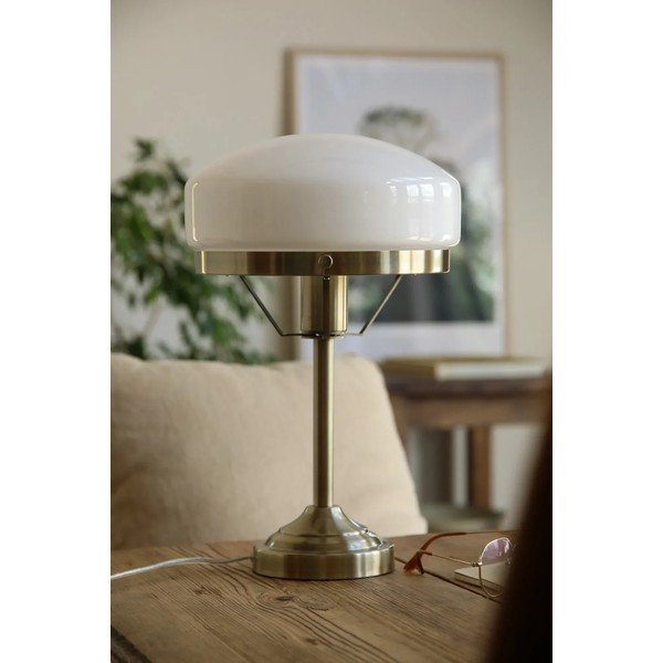 Kreemikas/messingvärvi laualamp (kõrgus 39 cm) Aurelia - Markslöjd-image-3