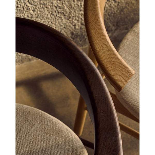 Pruun-beež söögitool Timons - Kave Home-image-2