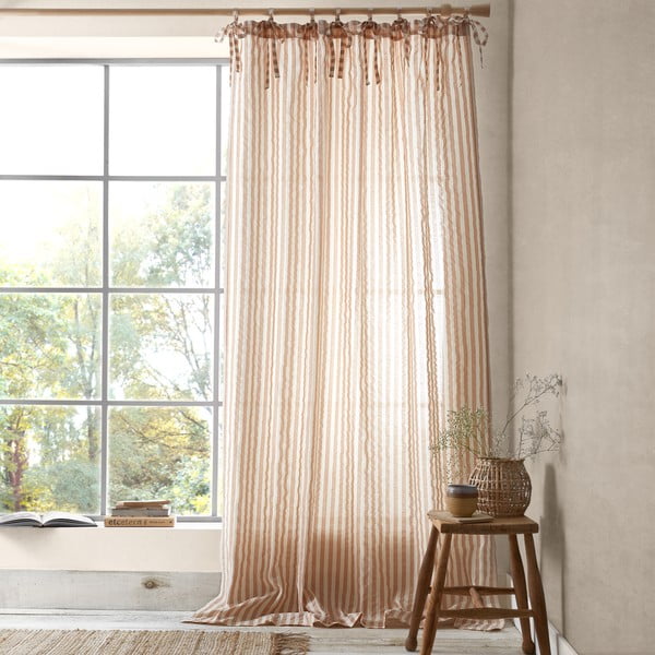 Kardinad 140x183 cm Zanzibar Stripe - Pineapple Elephant-image-1