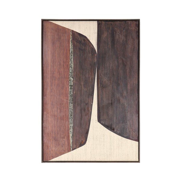 Trükitud/käsitsi maalitud elementidega pilt raamiga/lõuendil 83x123 cm Gallery - Bizzotto