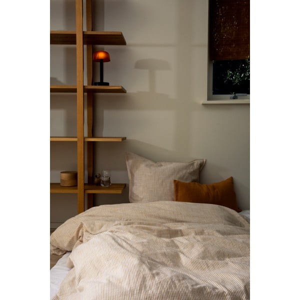 Orgaaniline puuvillane üheinimesevoodilina 140x220 cm Monochrome Lines - JUNA-image-2